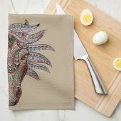 Magnificant paard theedoek (Quarter Fold)