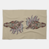 Magnificant paard theedoek (Horizontaal)