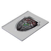 Magnificant STB Bat 75th Ranger Regimental Scroll Notitieboek (Linkerzijde)