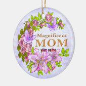 Magnificante mam keramisch ornament (Links)