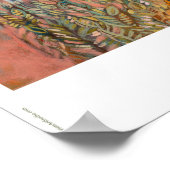 Magnificat (Cantique de Marie) Poster catholique (Coin)