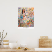 Magnificat (Cantique de Marie) Poster catholique (Cuisine)