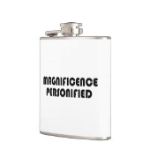 Magnificence gepersonificeerd heupfles (Links)