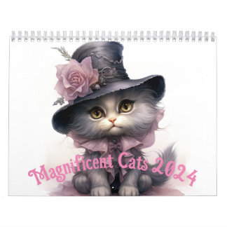 Magnificent Cats Calendar 2024 Kalender