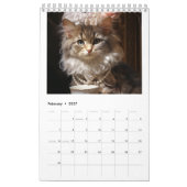 Magnificent Cats Wall Calendrier 2024 (Feb 2027)