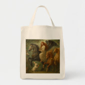 Magnificent Horses and Angel Tote Bag (Devant)