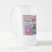 Magnificent Master Jump Wings 82nd Airborne Divisi Matglas Bierpul (Voorkant links)