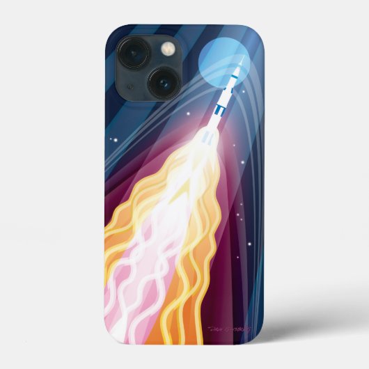 Magnificent Ride: iPhone 13 Mini Hoesje (Achterkant)