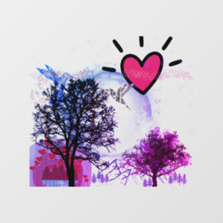 Magnificent Window Cling Raamsticker