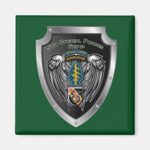 Magnifieke 5th Special Forces Group (Airborne) Magneet