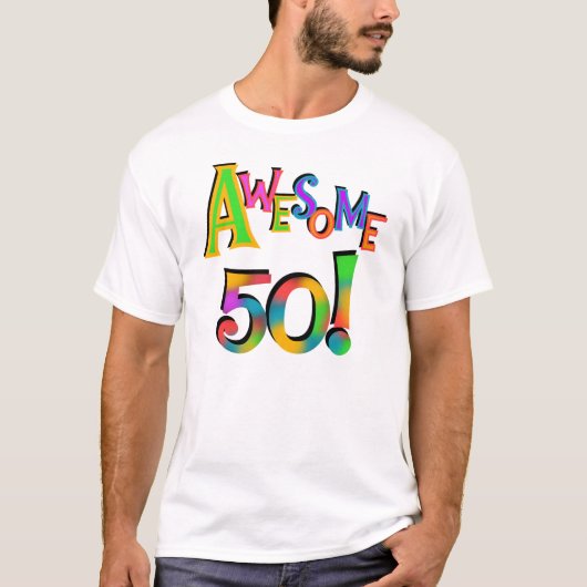 Magnifique 50 T-shirts et cadeaux d'anniversaire (Devant)