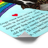 Magnifique Affiche Commémorative Arc-en-Ciel pour  (Coin)