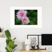 Magnifique Affiche de Fleurs Roses Douces (Bureau à domicile)