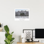 Magnifique affiche d'hiver ! (Bureau à domicile)
