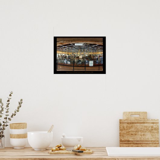 Magnifique affiche du Carousel (Cuisine)