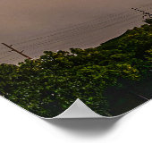 Magnifique arc-en-ciel avec ciel bleu et affiche d (Coin)