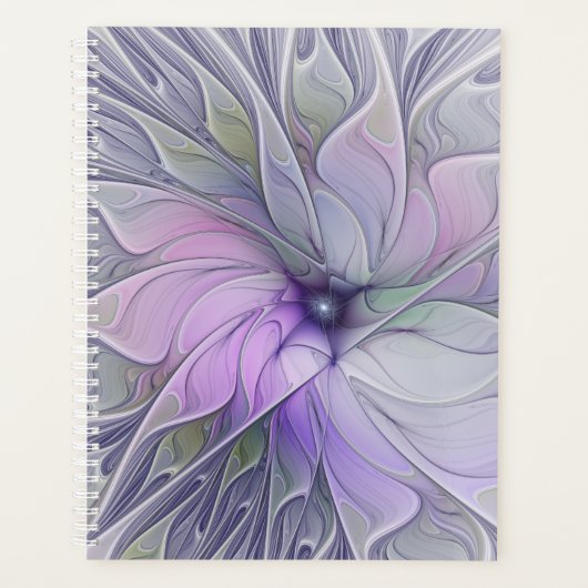 Magnifique beauté abstraite moderne art fractal fl (Devant)