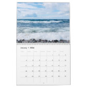 Magnifique Blue Waves Beach Calendrier photographi (Jan 2026)