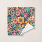 Magnifique Bouquet de Fleurs (Gant de toilette)
