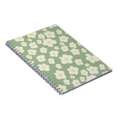 Magnifique cahier floral. (Côté Droit)
