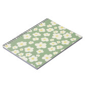 Magnifique cahier floral. (Côté gauche)