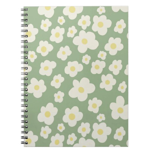 Magnifique cahier floral. (Devant)