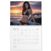 Magnifique calendrier de modèle Bikini - Tropical (Feb 2027)