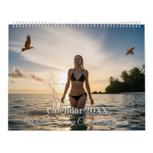 Magnifique calendrier de modèle Bikini - Tropical