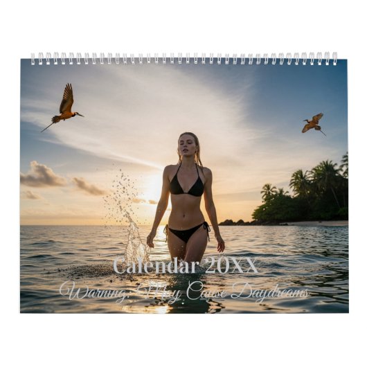 Magnifique calendrier de modèle Bikini - Tropical (Protection)