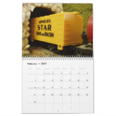 Magnifique calendrier de train de l'année complète (Feb 2027)