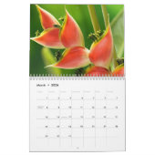 Magnifique Calendrier des fleurs tropicales (Mar 2026)