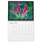 Magnifique Calendrier des fleurs tropicales (Feb 2026)