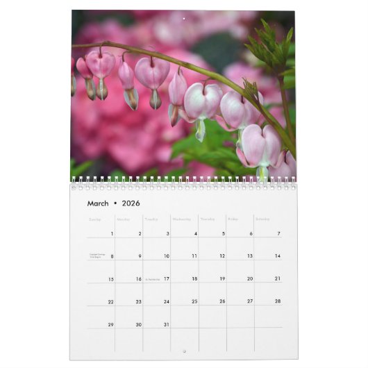 Magnifique calendrier jardin (Mar 2026)