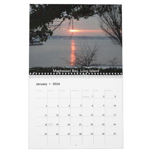 Magnifique Calendrier New York 2023 (Jan 2026)