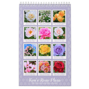 Magnifique Calendrier Rose Cタ Oural プ カ ン ダ レ 