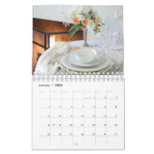 Magnifique Calendrier Tablescape (Jan 2026)