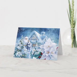 Magnifique carte de Noël de Santa Winter Wonderlan