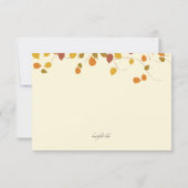 Magnifique Carte de réponse aux chutes (Dos)