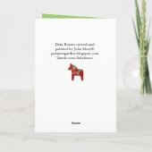 Magnifique carte de vacances (Dos)