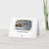 Magnifique carte de voeux de Noël ! (Dos)