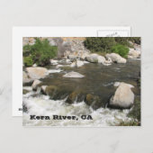 Magnifique carte postale de Kern River ! (Devant / Derrière)