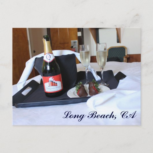 Magnifique Carte Postale Long Beach ! (Devant)