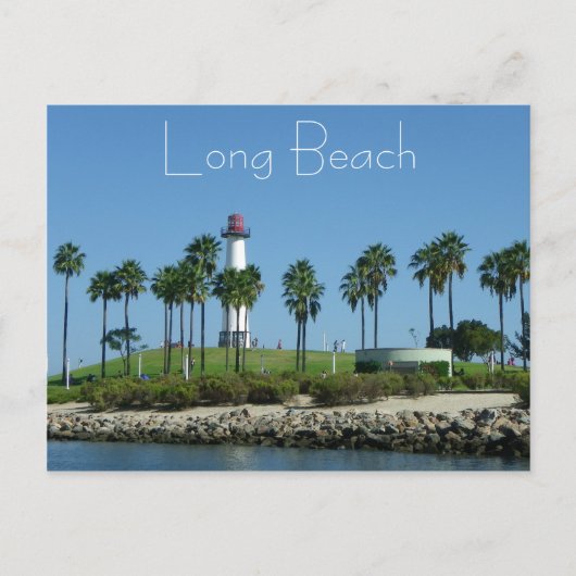 Magnifique Carte Postale Long Beach ! (Devant)