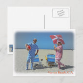 Magnifique Carte Postale Venice Beach ! (Devant / Derrière)