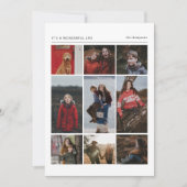 Magnifique Carte Vie Multiphoto (Devant)