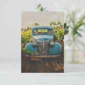 MAGNIFIQUE CARTE VIEUX DE MODE (Debout devant)