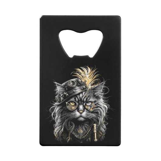 Magnifique chat Steampunk  (Devant)