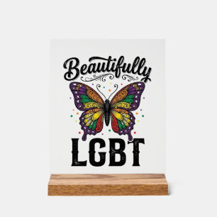 Magnifique Chemise LGBT Papillon Vintage Fierté_1