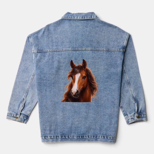 Magnifique cheval brun (Verso)