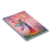 Magnifique Coloré Rainbow Fairy Carnet Journal (Côté Droit)